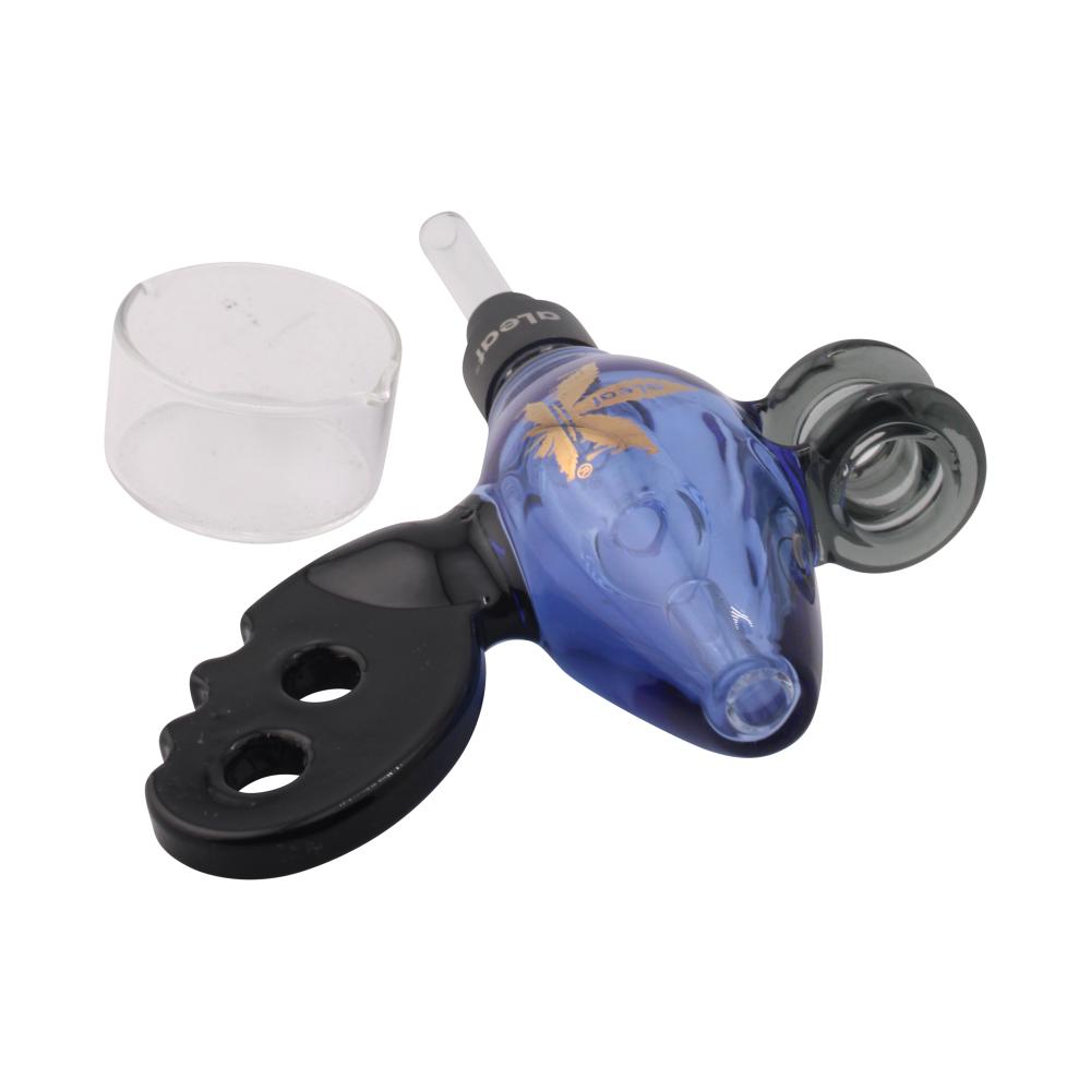 aLeaf x Nectar Collector Noisy Cricket Ray Gun Glass Dab Straw-Blue