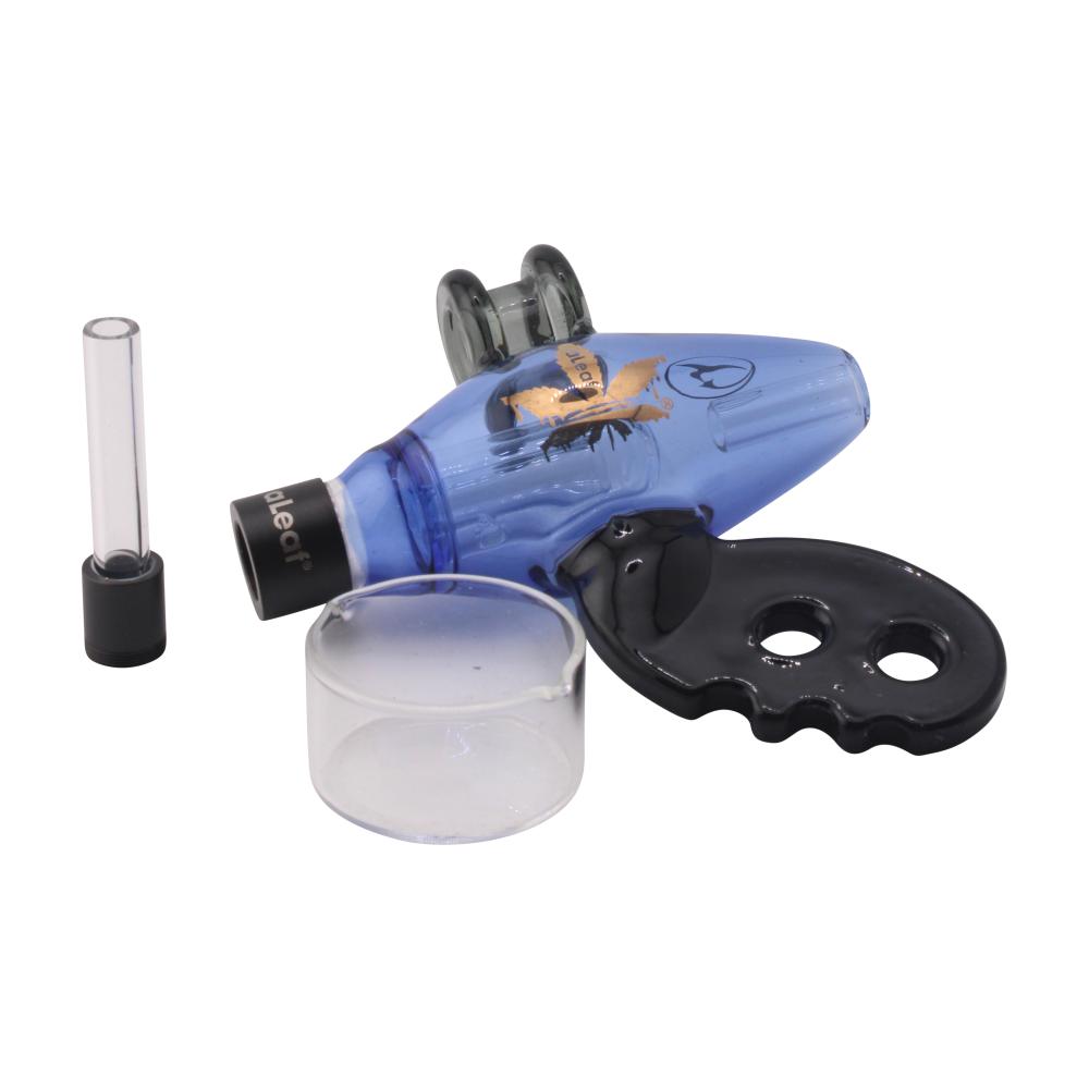 aLeaf x Nectar Collector Noisy Cricket Ray Gun Glass Dab Straw-Blue