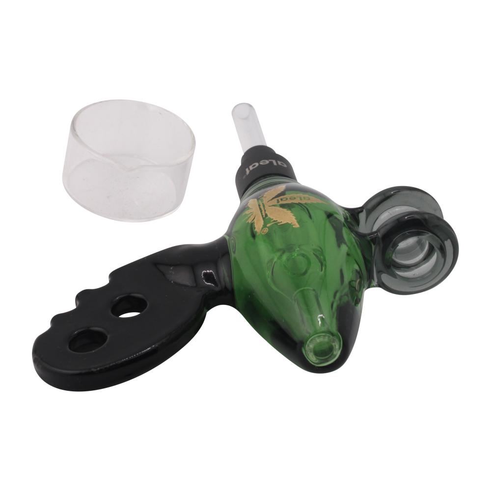 aLeaf x Nectar Collector Noisy Cricket Ray Gun Glass Dab Straw-Green
