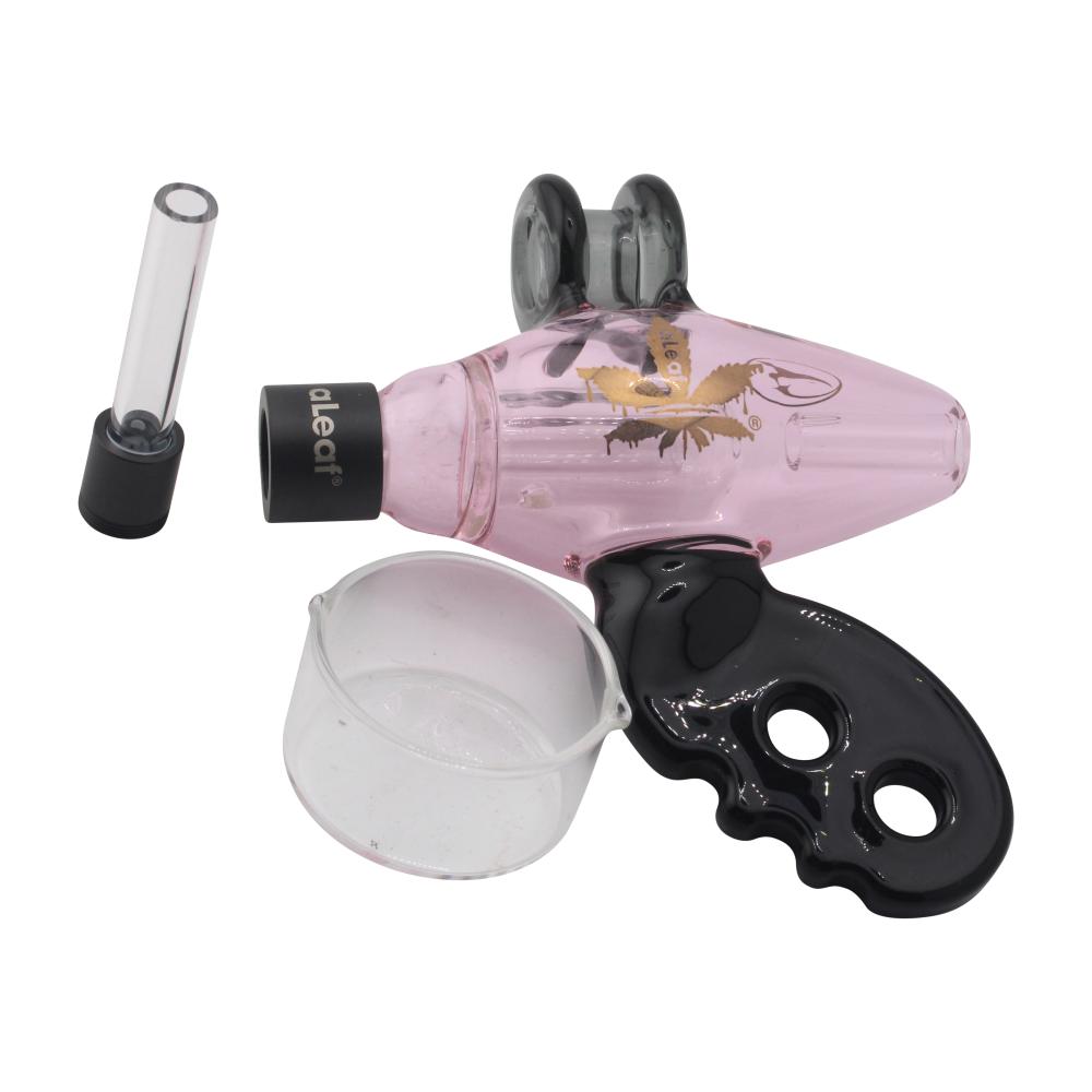 aLeaf x Nectar Collector Noisy Cricket Ray Gun Glass Dab Straw-Pink