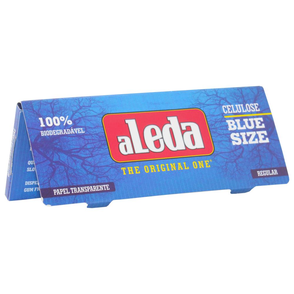 aLeda Clear Rolling Paper Blue Size
