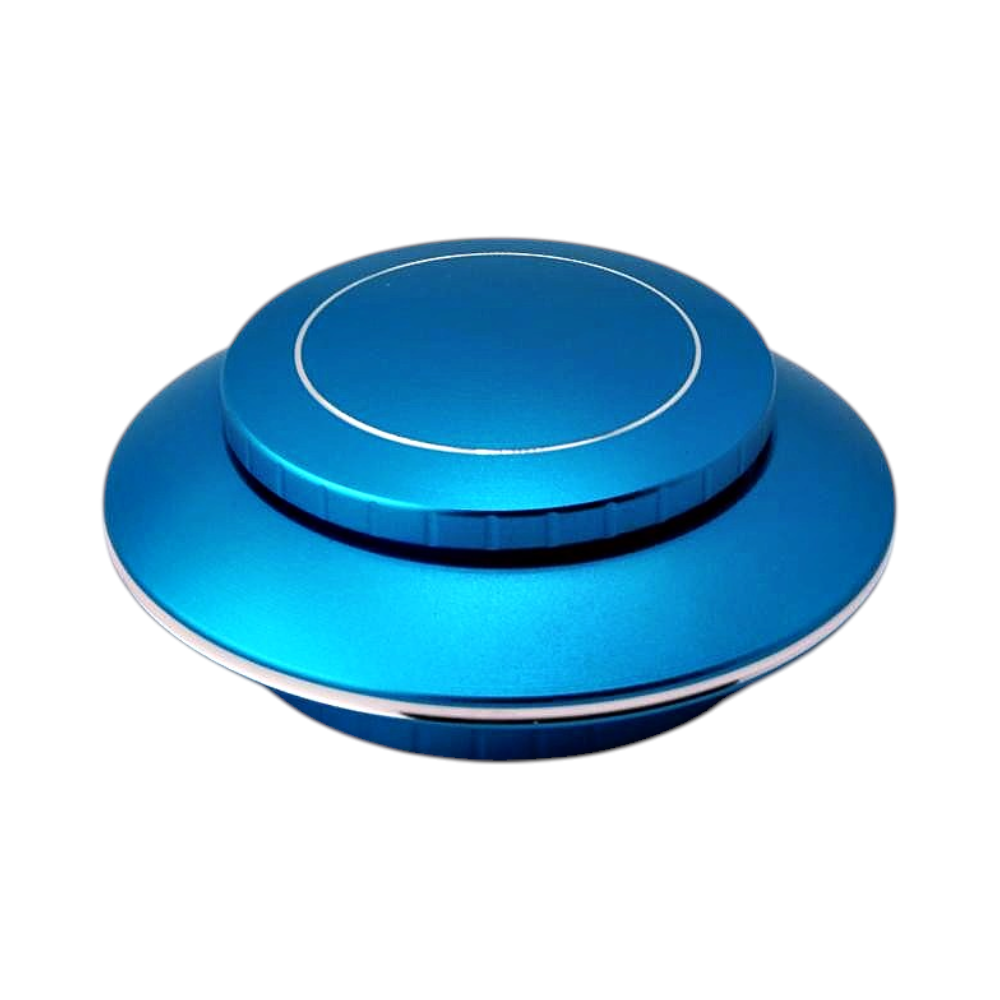 Alien Plate Style Metal Grinder-4 Piece-Blue