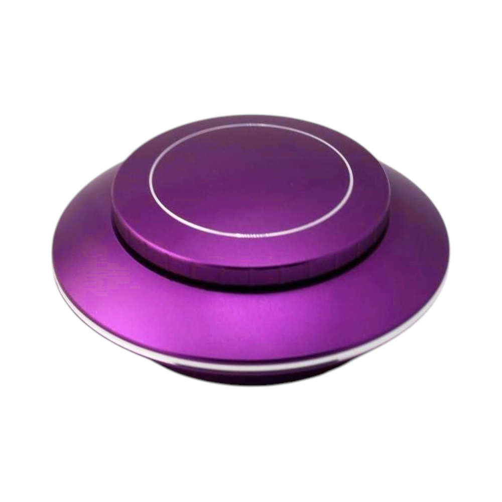 Alien Plate Style Metal Grinder-4 Piece-Purple