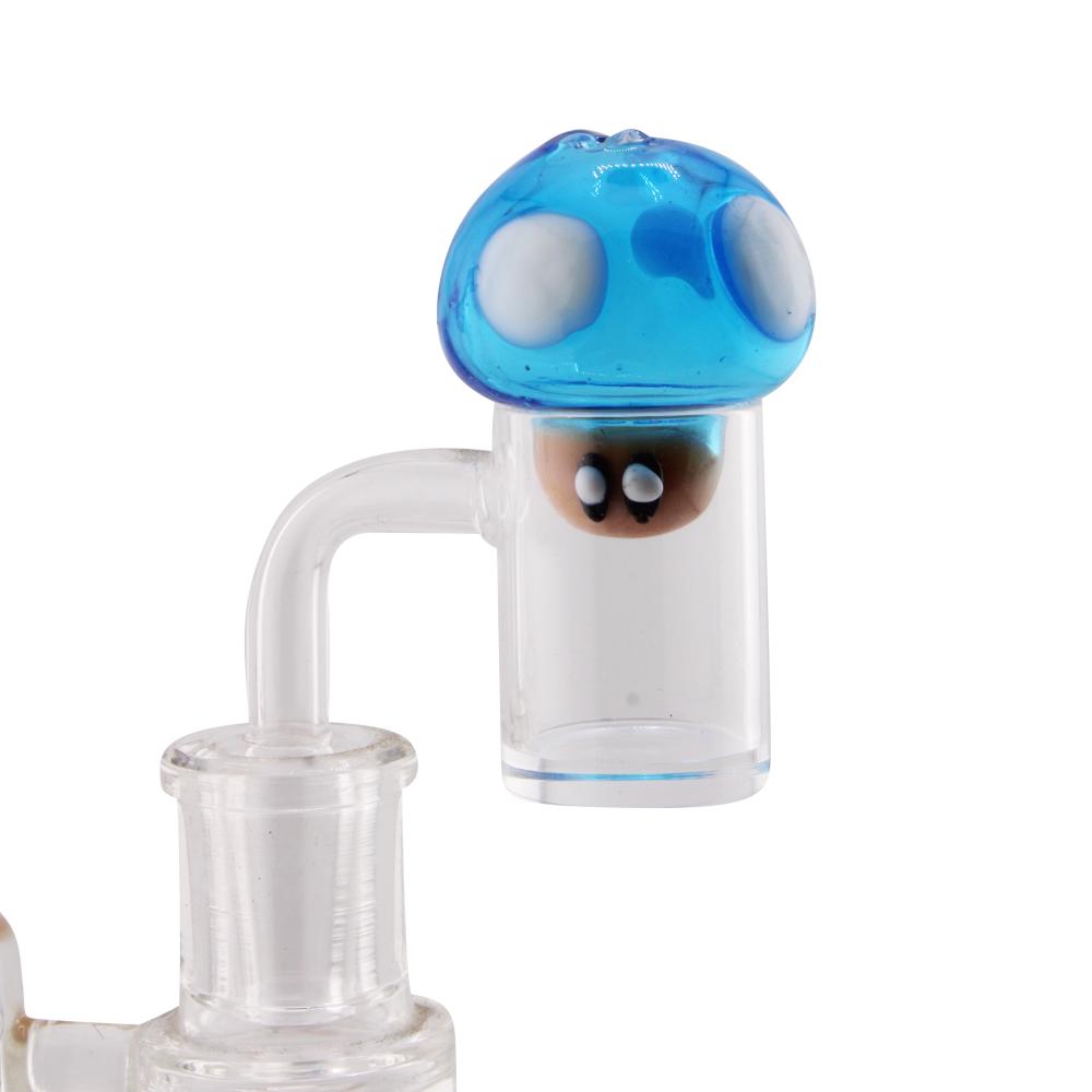 Amanita Design Glass Carb Cap-Blue