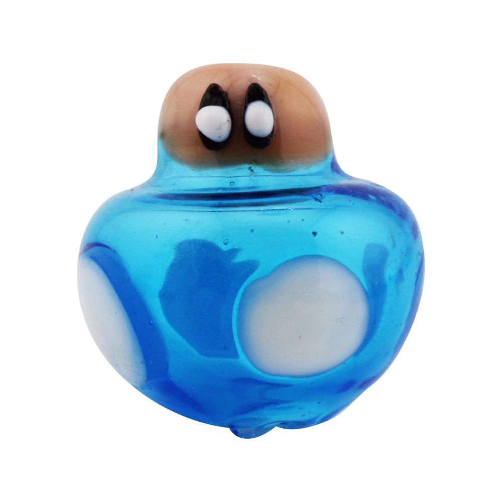 Amanita Design Glass Carb Cap-Blue