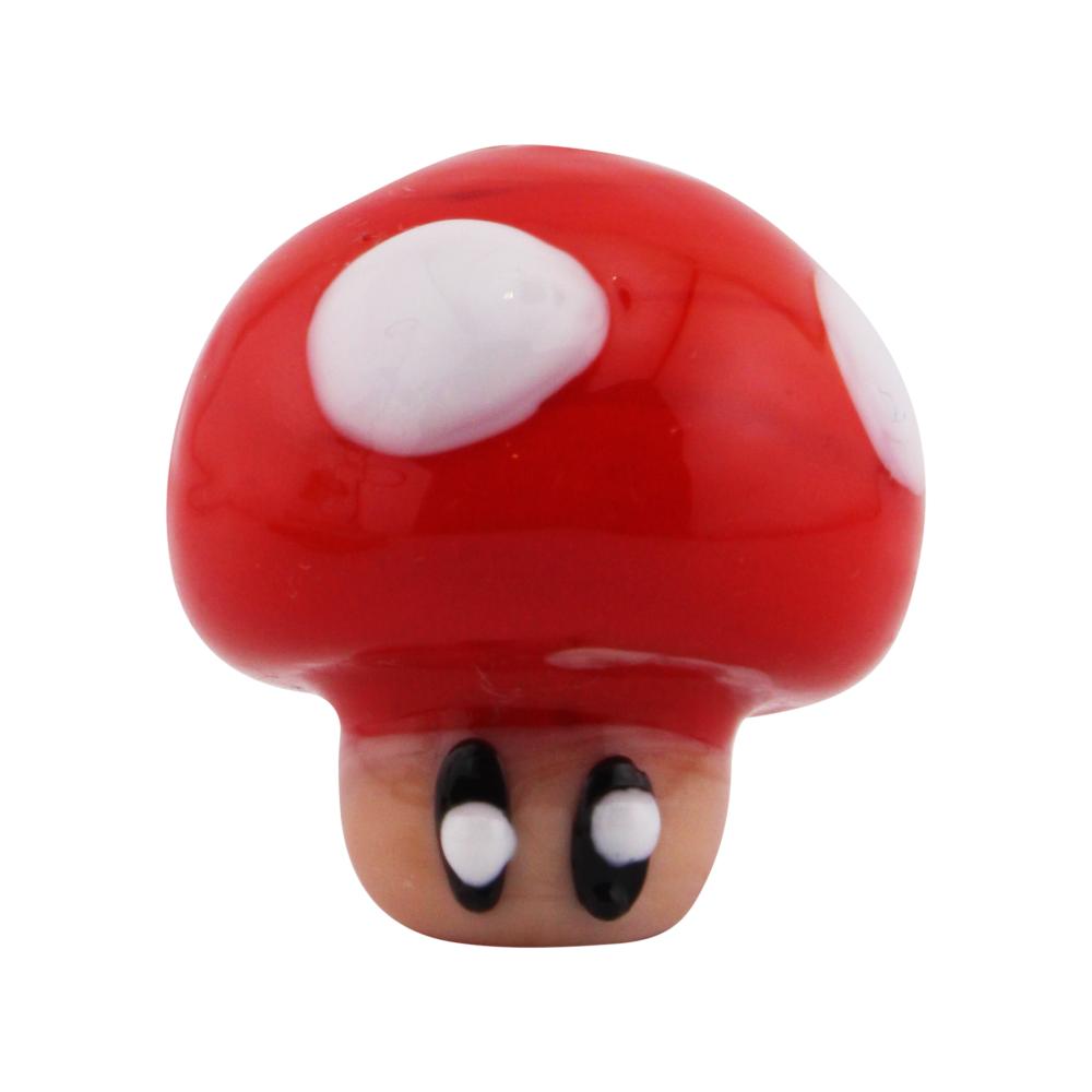 Amanita Design Glass Carb Cap-Red