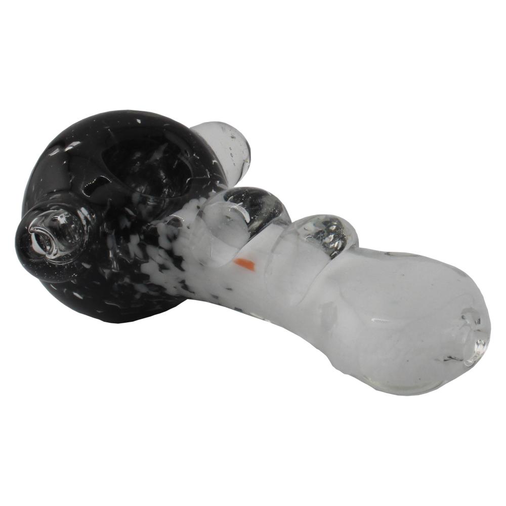 Arctic Glass Hand Pipe-White