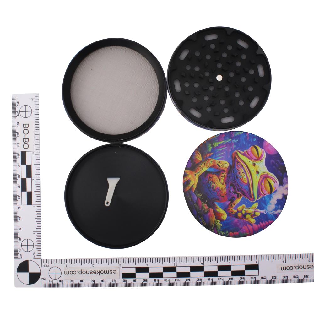 Art Print Design Big Metal Grinder-4 Piece-Purple Mix