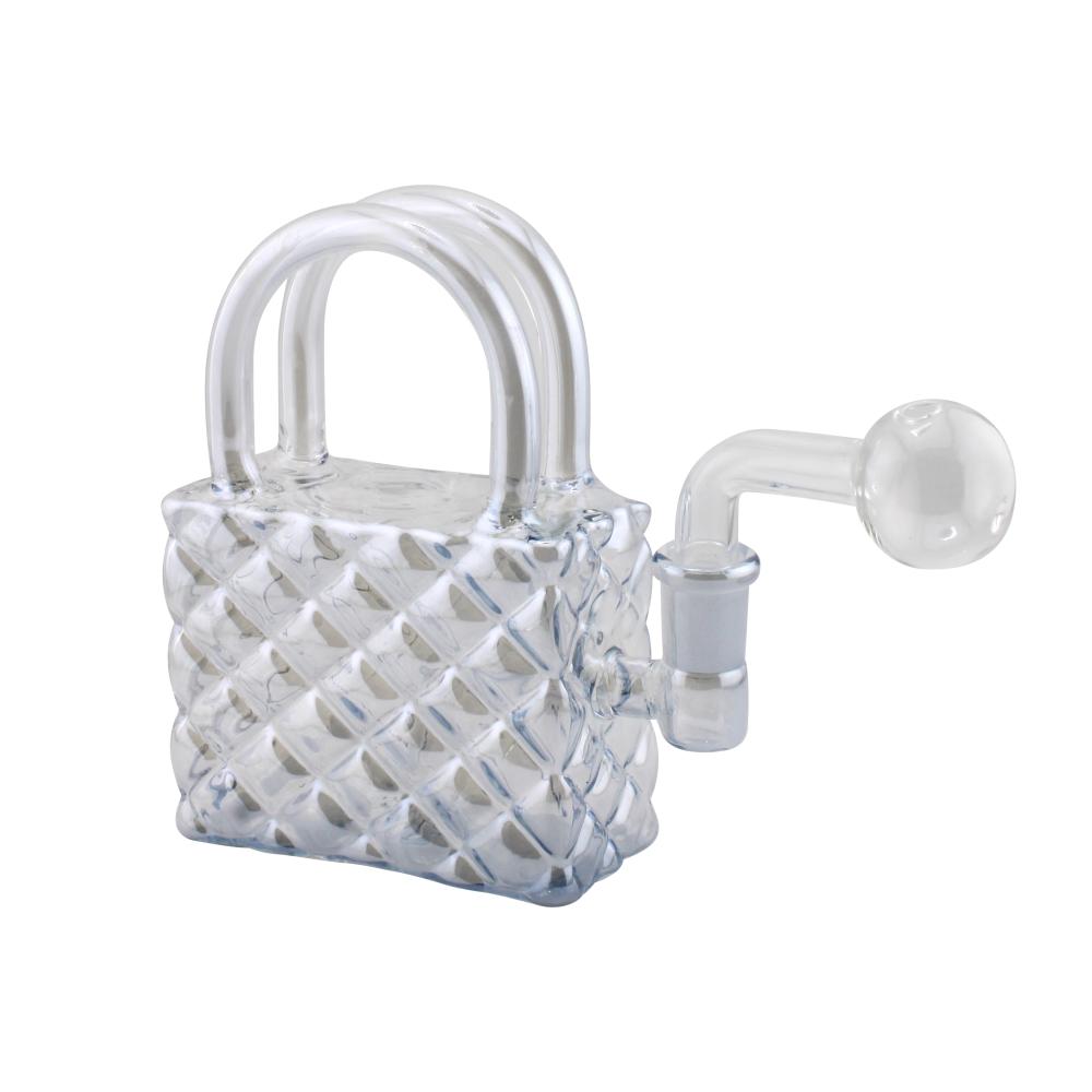Bag Design Oil Burner Bubbler-Clear