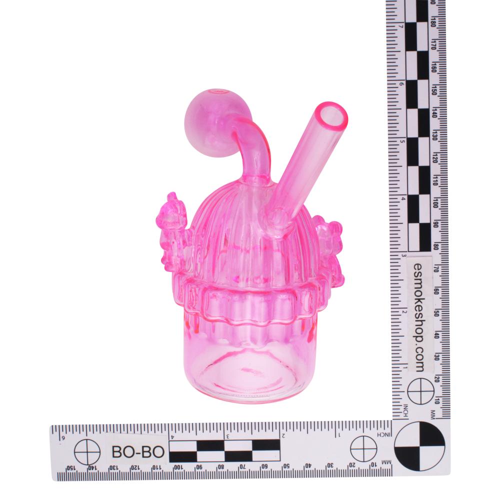 Bear Oil Burner Bubbler-Pink