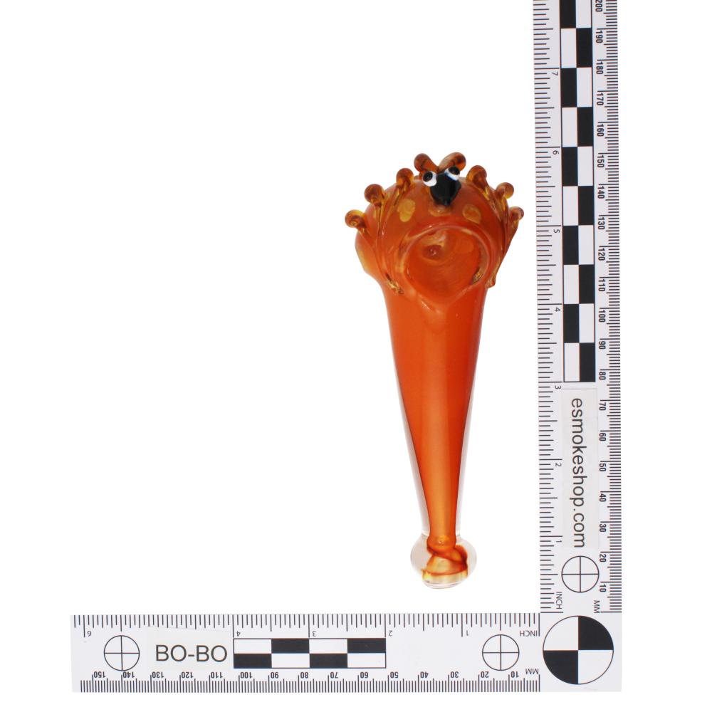 Blaze Bee Glass Hand Pipe-Brown