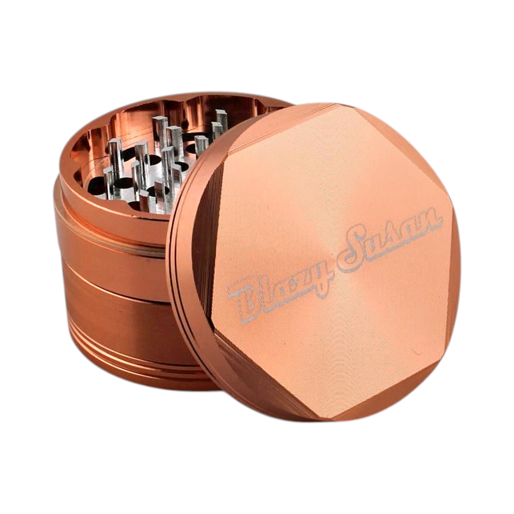 Blazy Susan Metal Grinder-4 Piece-Rose Gold