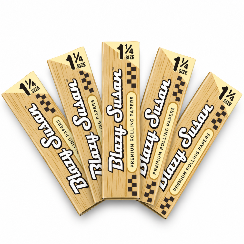 Blazy Susan Rolling Papers 1 1/4 Pack 5