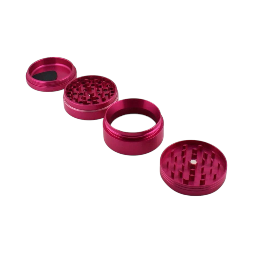 Blazy Susan Tall Metal Grinder-4 Piece-Rose Gold