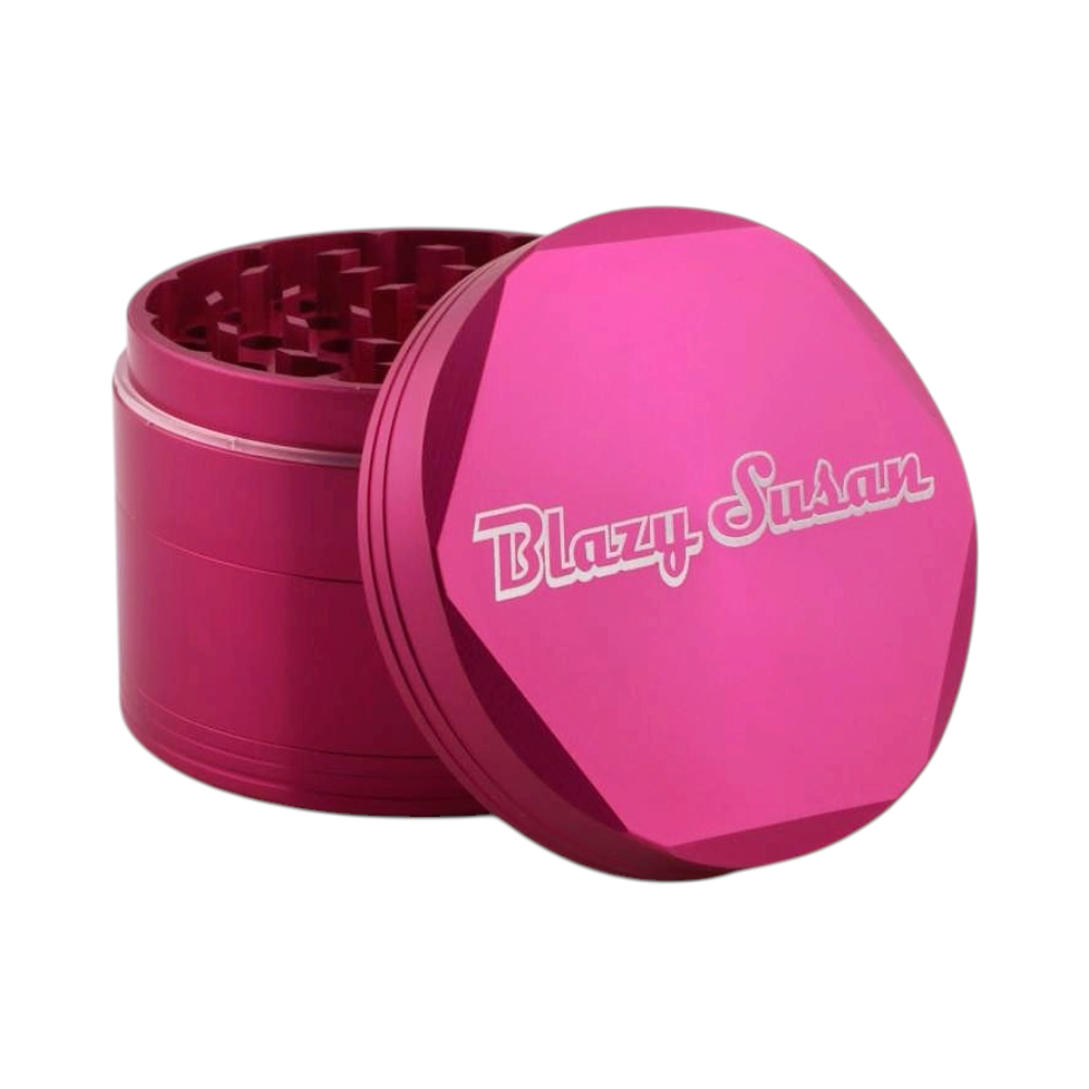 Blazy Susan Tall Metal Grinder-4 Piece-Rose Gold