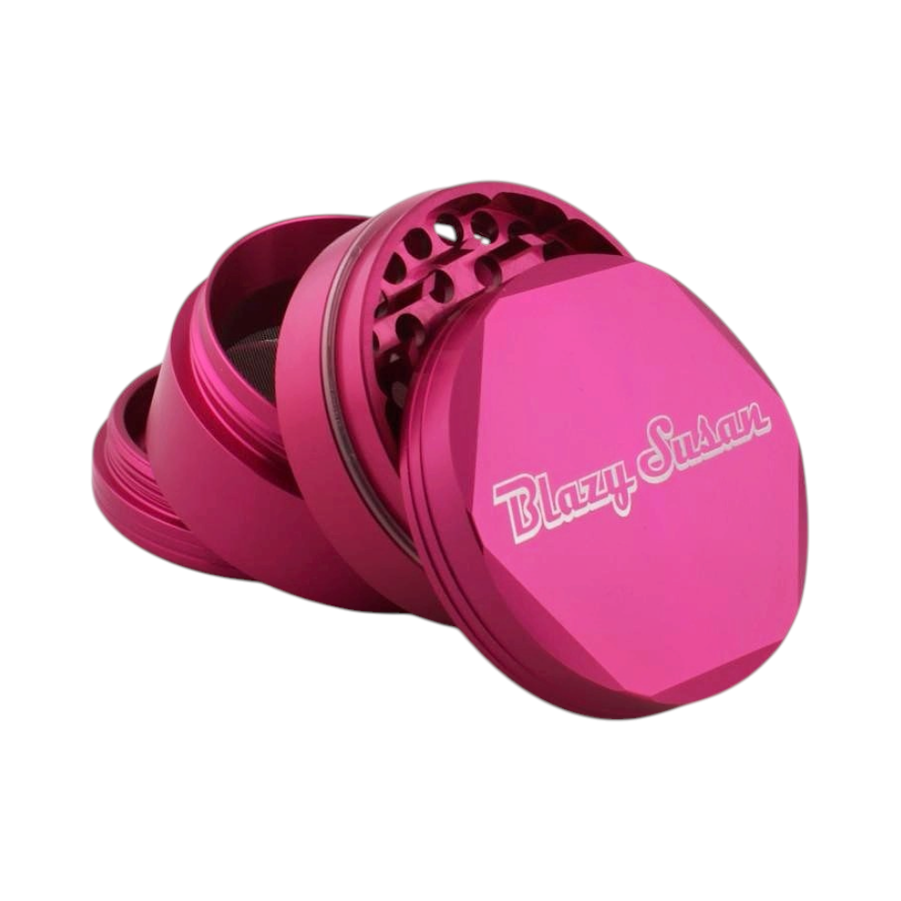Blazy Susan Tall Metal Grinder-4 Piece-Rose Gold