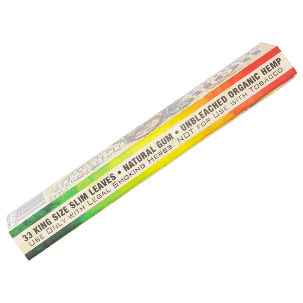 Bob Marley Organic Hemp King Size Rolling Papers + Tips