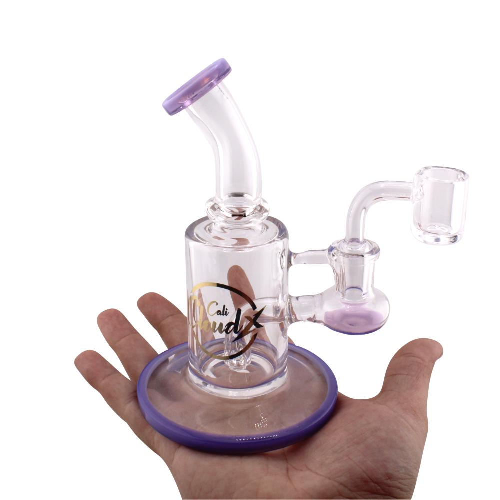Cali Cloud Glass Water Pipe-Purple