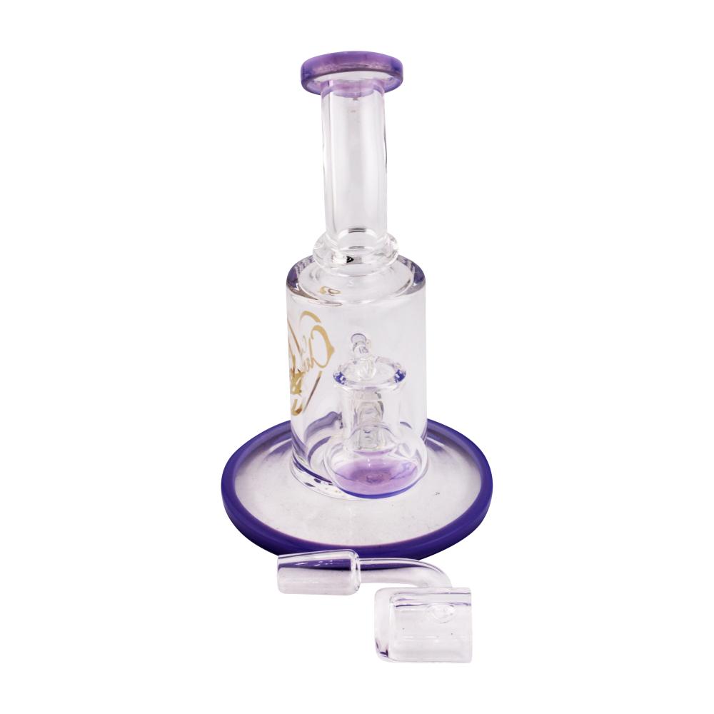 Cali Cloud Glass Water Pipe-Purple