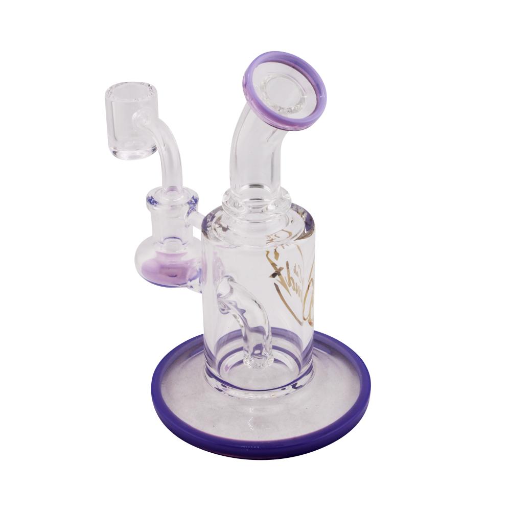 Cali Cloud Glass Water Pipe-Purple