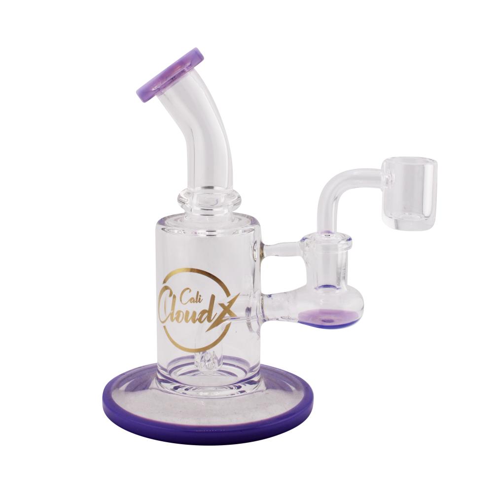 Cali Cloud Glass Water Pipe-Purple