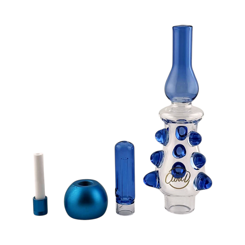 Cali Cloud Marble CX Strow Nectar Collector-Blue