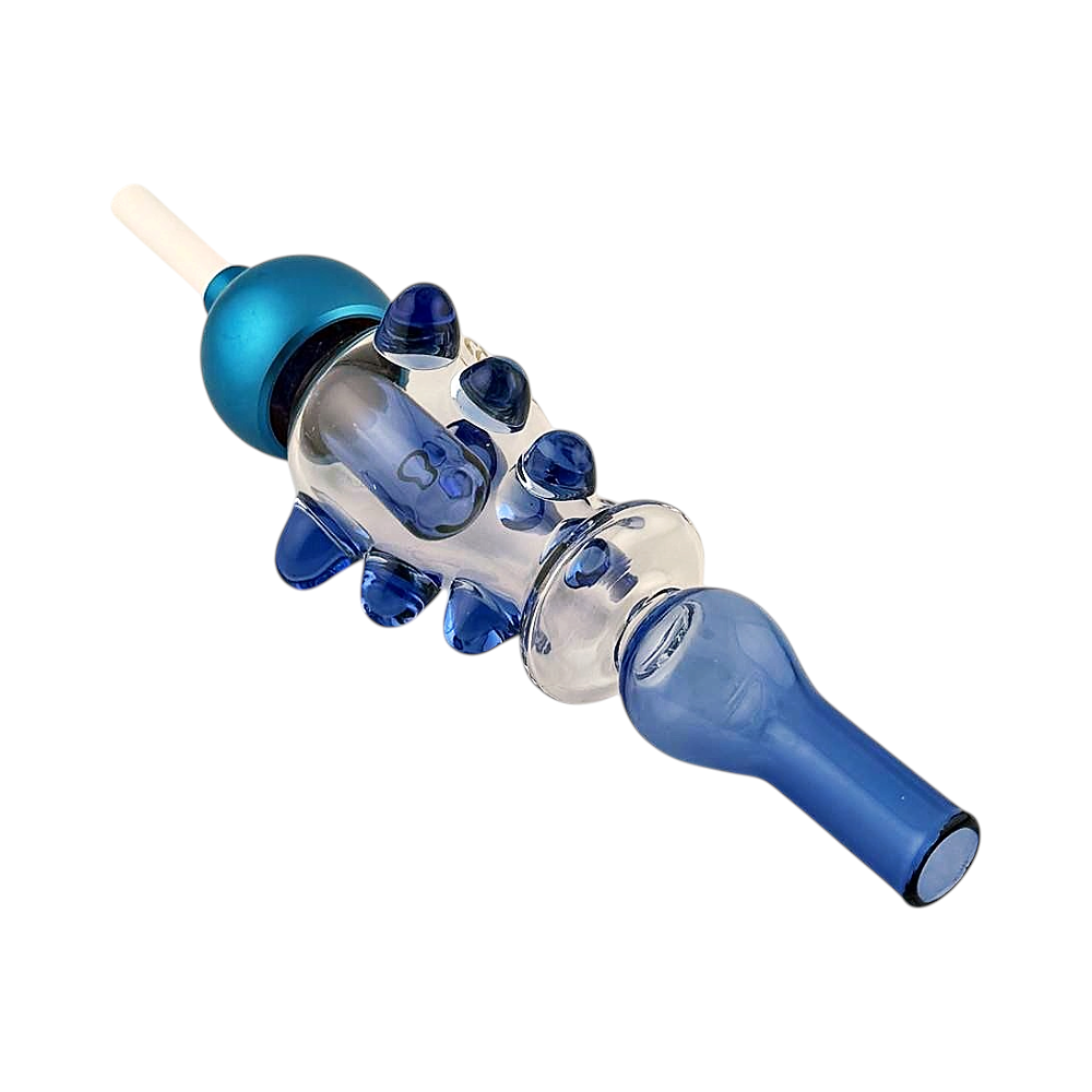 Cali Cloud Marble CX Strow Nectar Collector-Blue