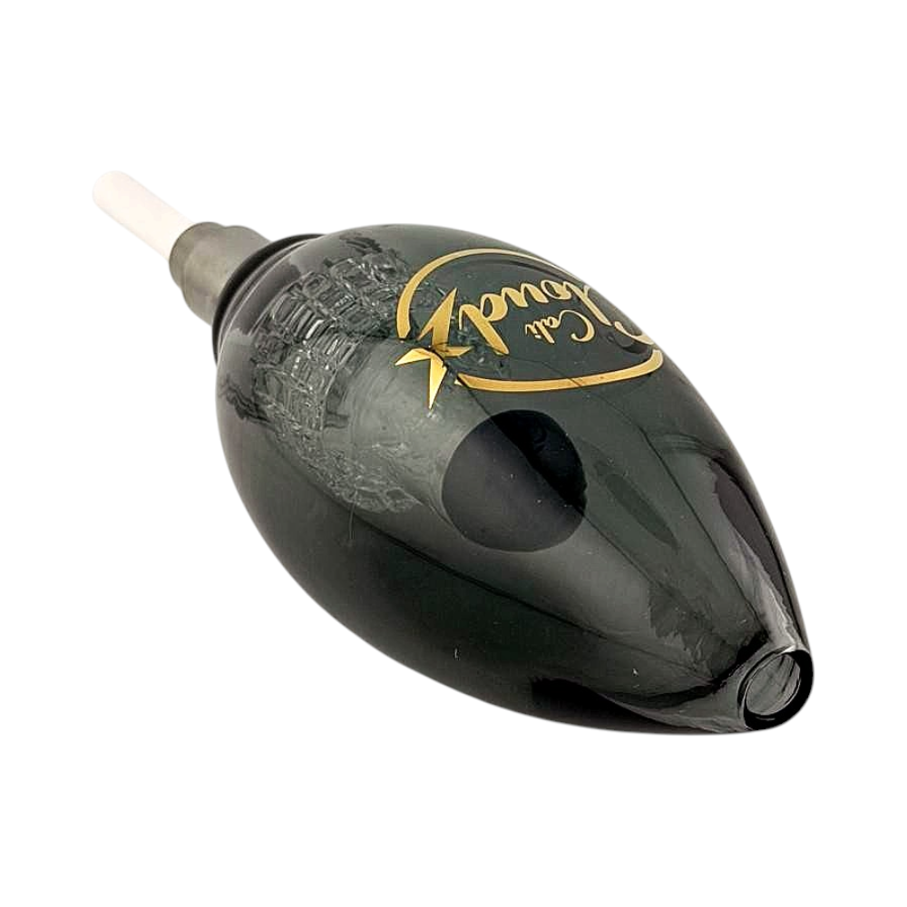 Cali Cloud Tide X Color Tube Oval Tree Straw Set Nectar Collector-Black