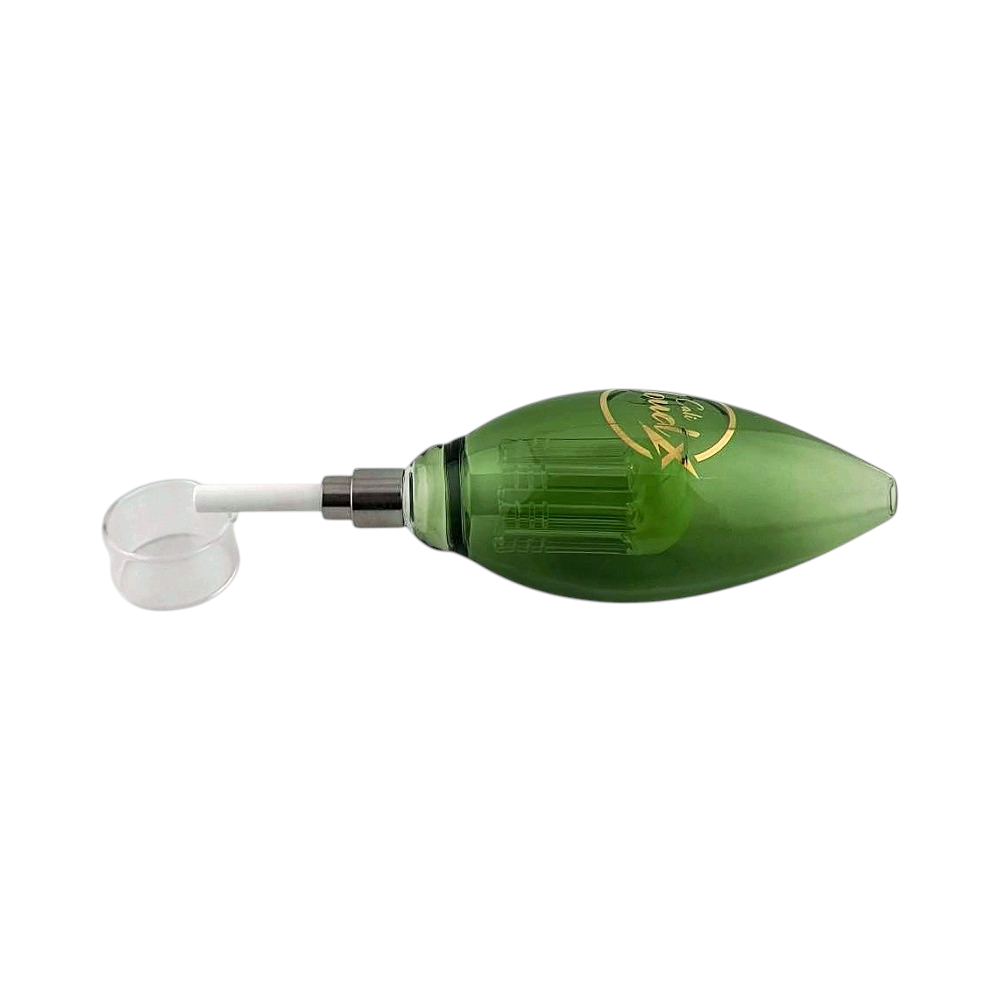 Cali Cloud Tide X Color Tube Oval Tree Straw Set Nectar Collector-Green