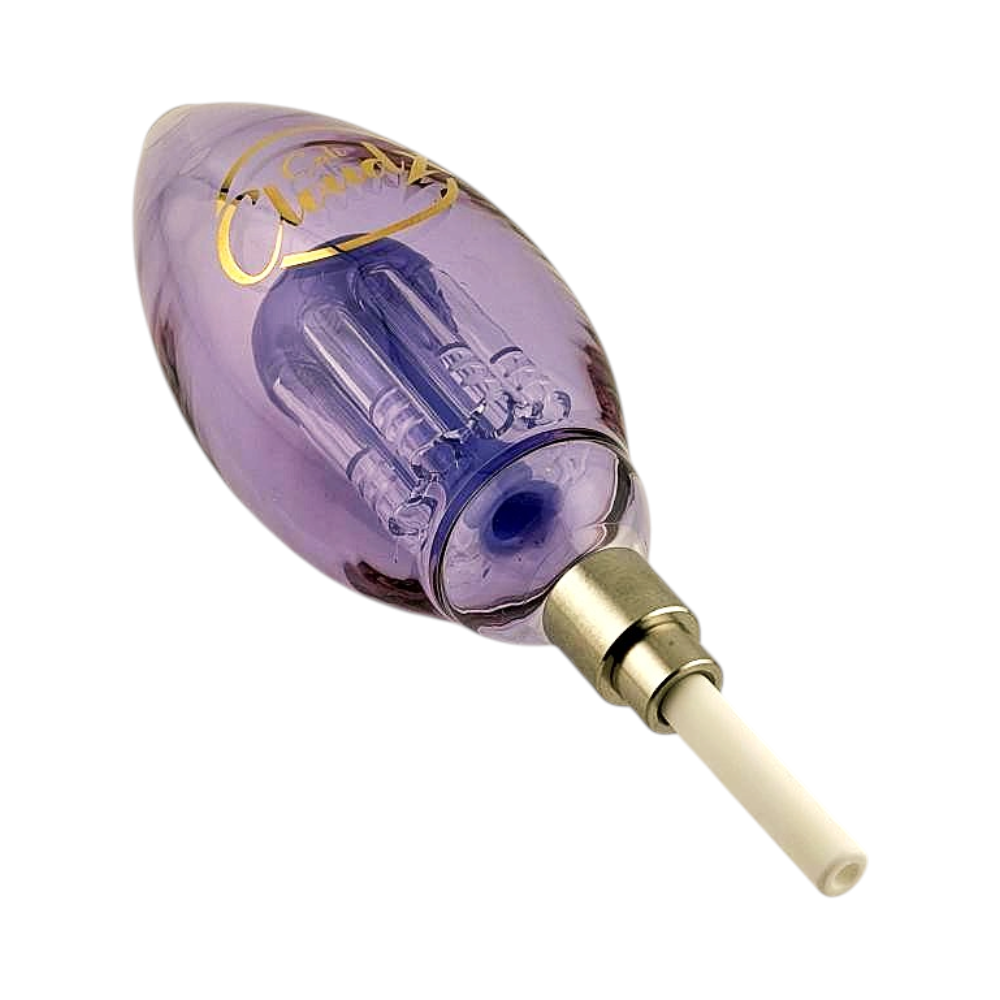 Cali Cloud Tide X Color Tube Oval Tree Straw Set Nectar Collector-Purple