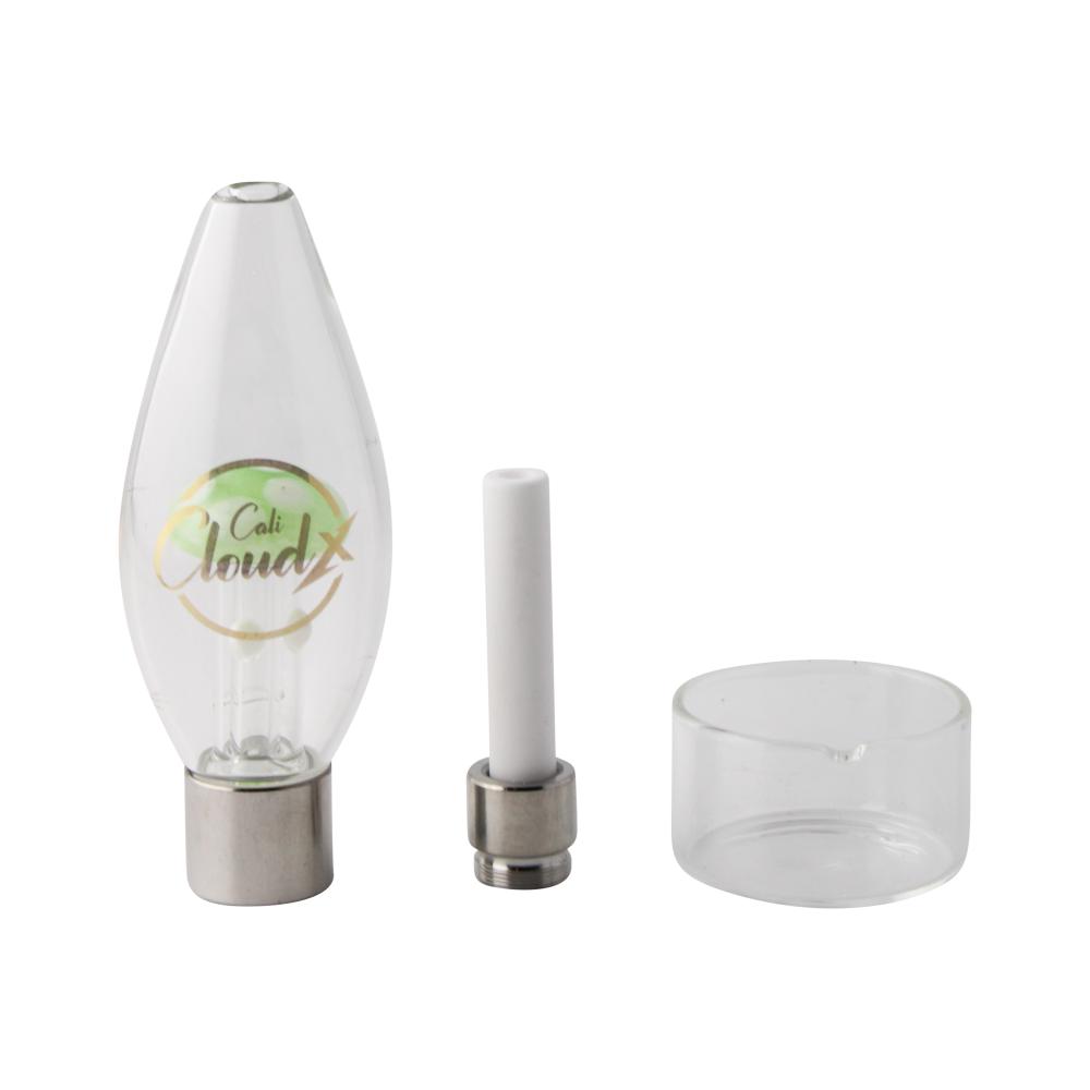 Cali Cloud X Small Glass Nectar Collector-Light Green