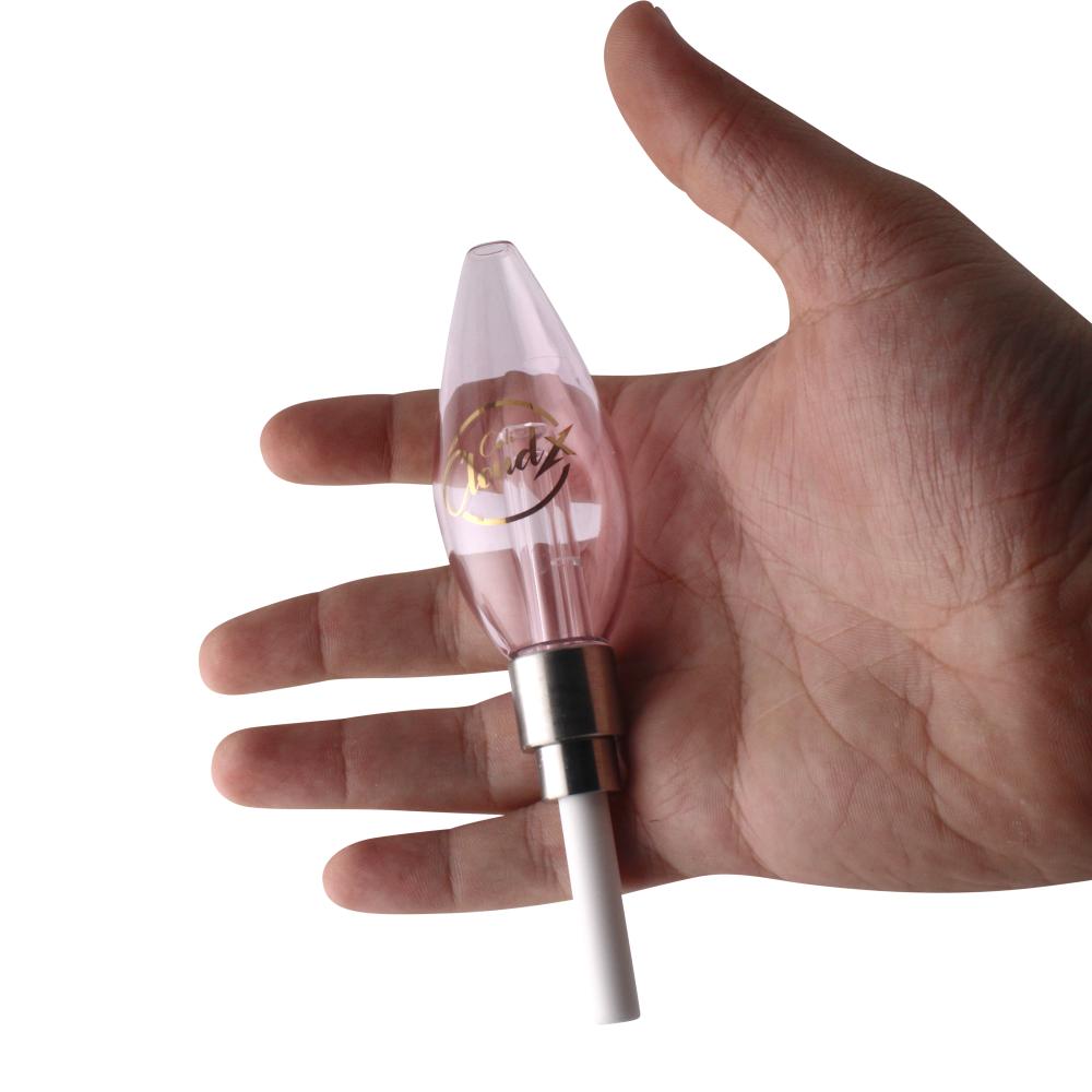 Cali Cloud X Small Glass Nectar Collector-Pink