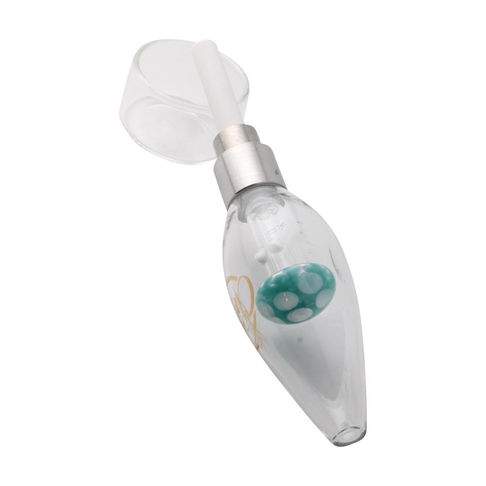 Cali Cloud X Small Glass Nectar Collector-Sky