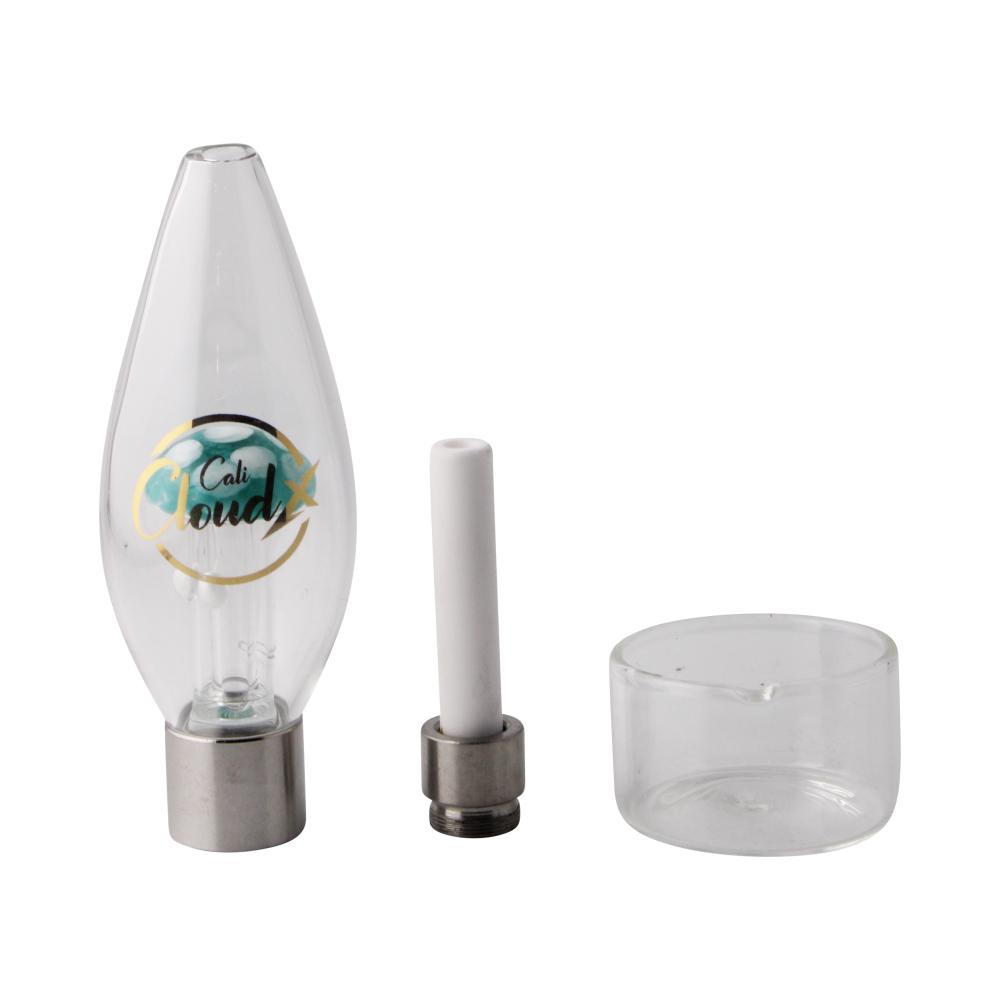 Cali Cloud X Small Glass Nectar Collector-Sky