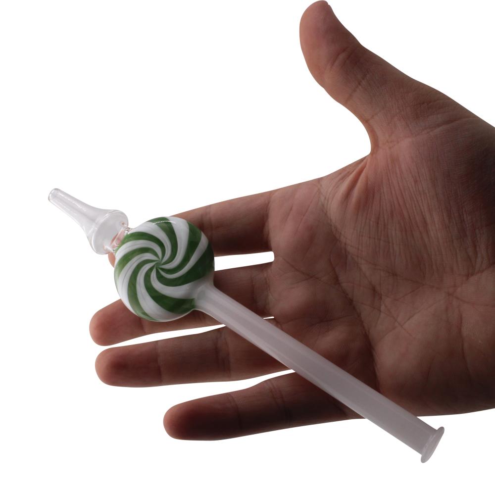 Candy Glass Nectar Collector-Green