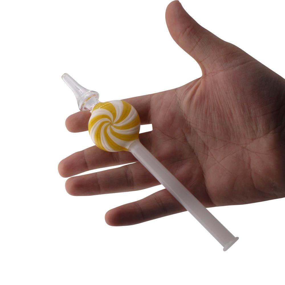 Candy Glass Nectar Collector-Yellow