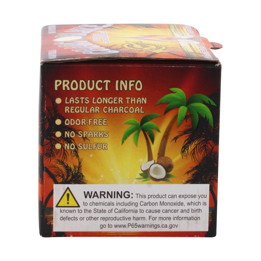 Charcoblaze 100% Natural Coconut Shell Charcoal 0.5kg 36pcs