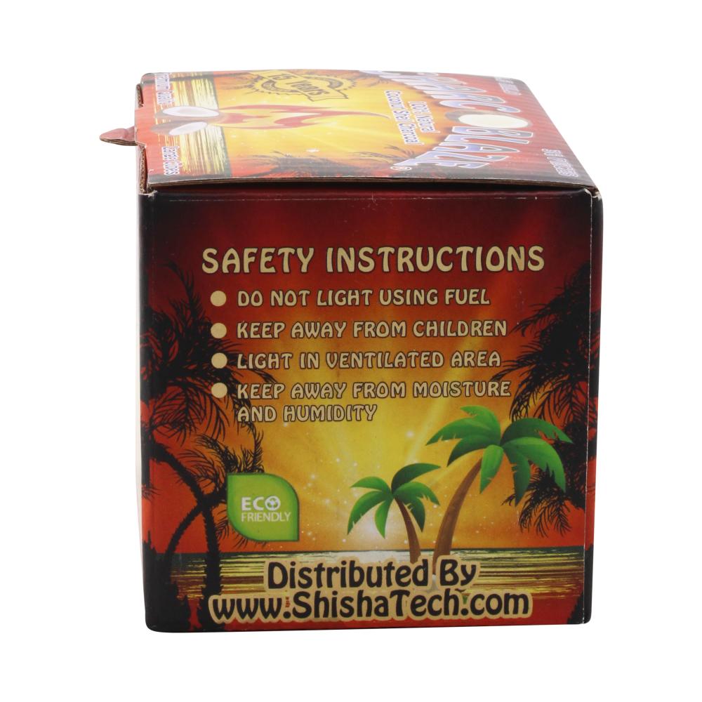 Charcoblaze 100% Natural Coconut Shell Charcoal 0.5kg 36pcs