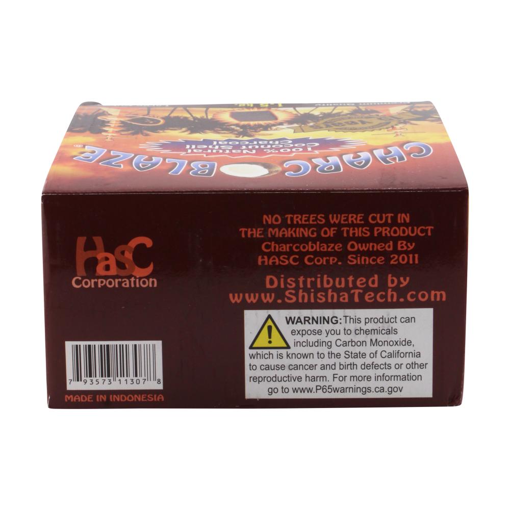 Charcoblaze 100% Natural Coconut Shell Charcoal 1.5 Kg 108pcs