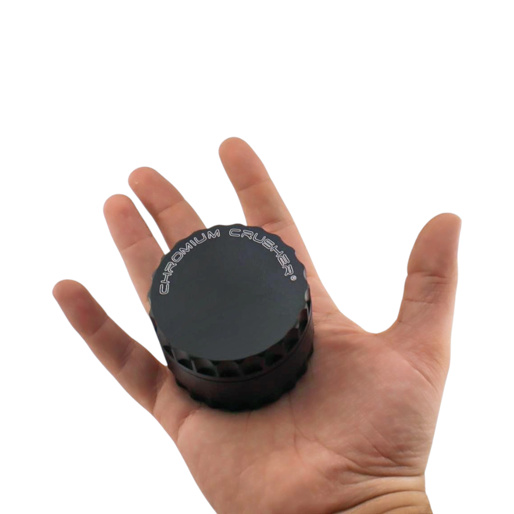 Chromium Crusher CHR Metal Grinder-4 Piece-Black