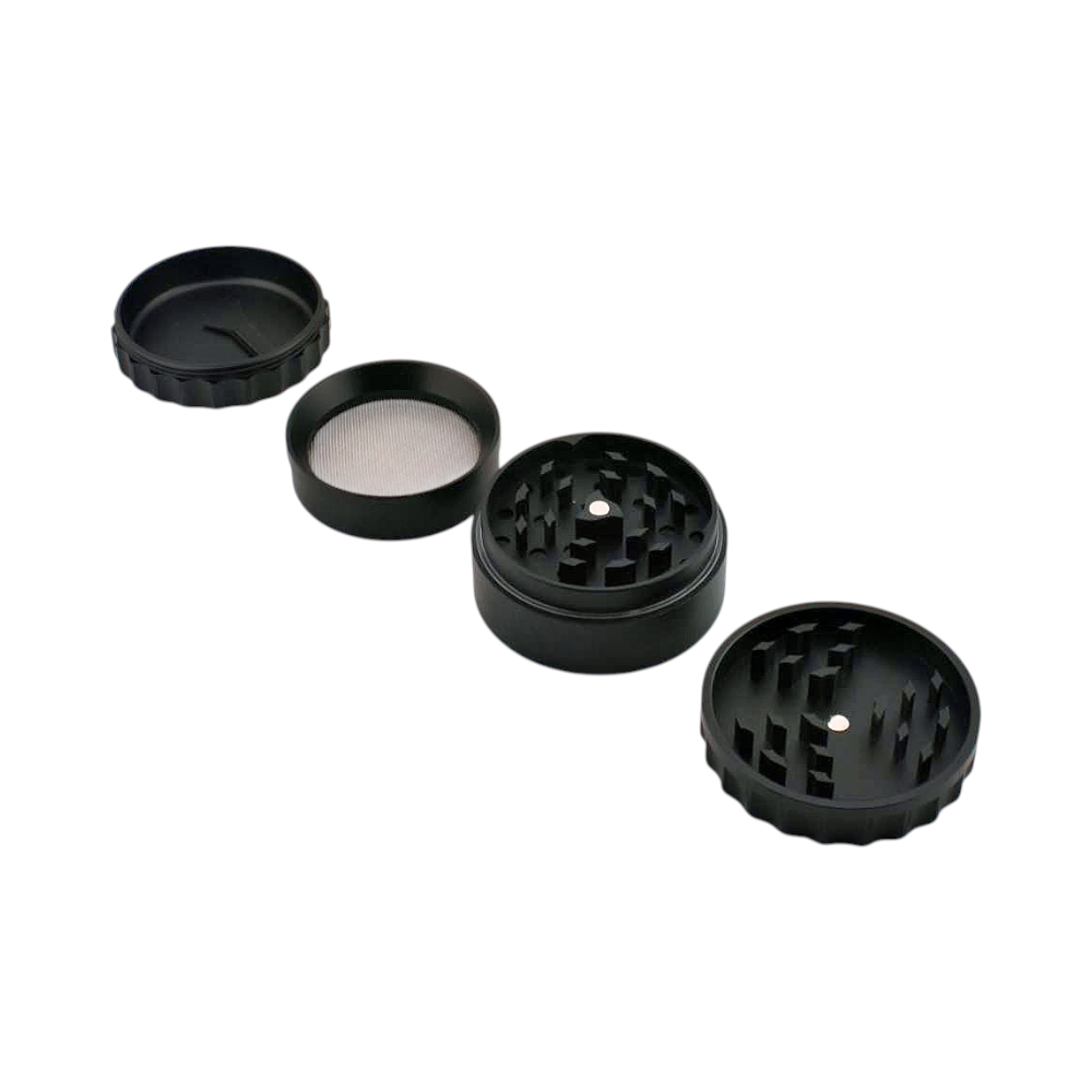 Chromium Crusher CHR Metal Grinder-4 Piece-Black