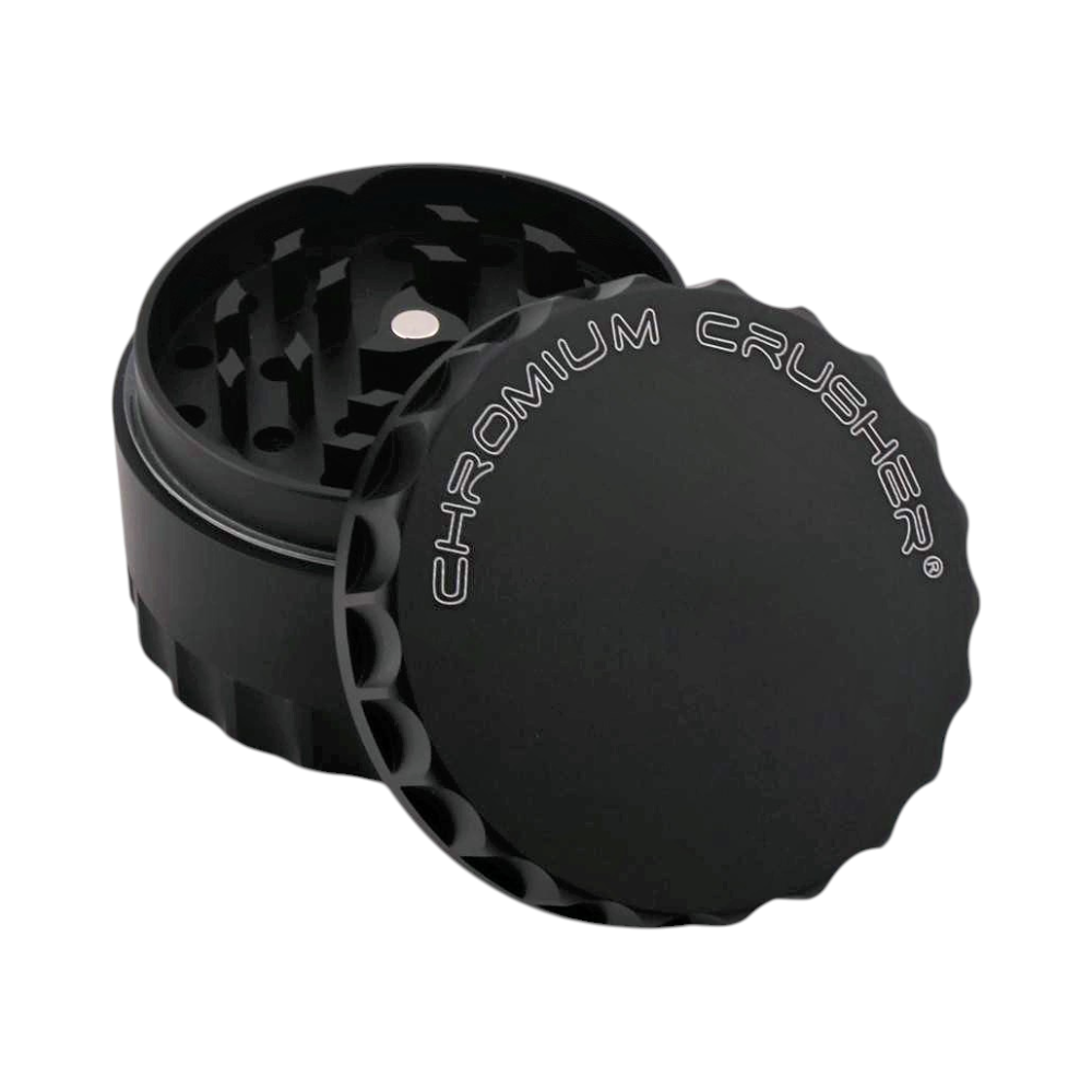 Chromium Crusher CHR Metal Grinder-4 Piece-Black