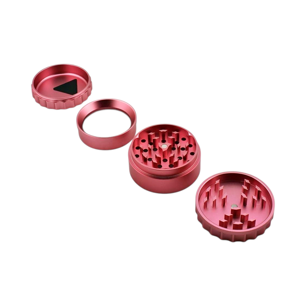 Chromium Crusher CHR Metal Grinder-4 Piece-Pink