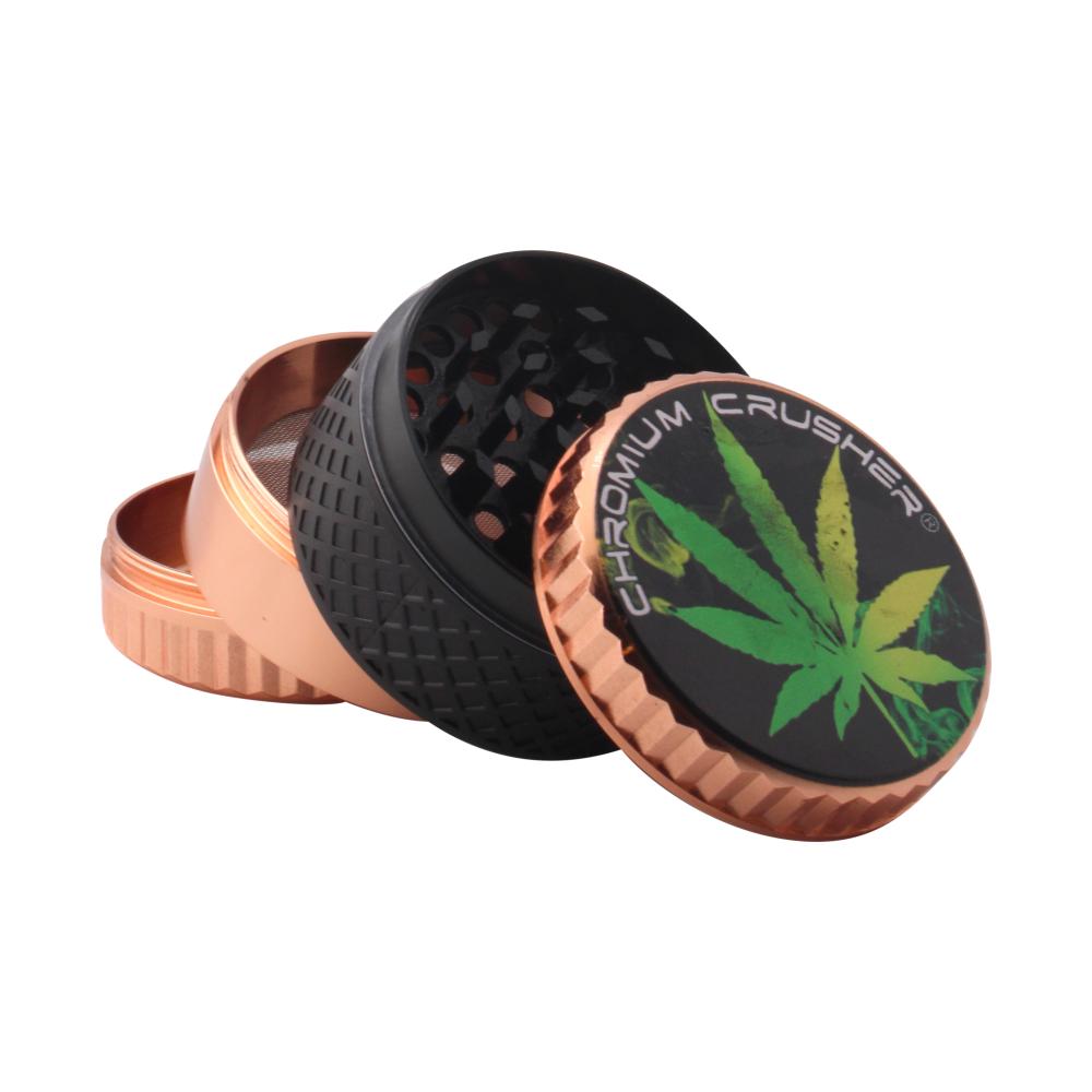 Chromium Crusher Leaf Metal Grinder-4 Piece