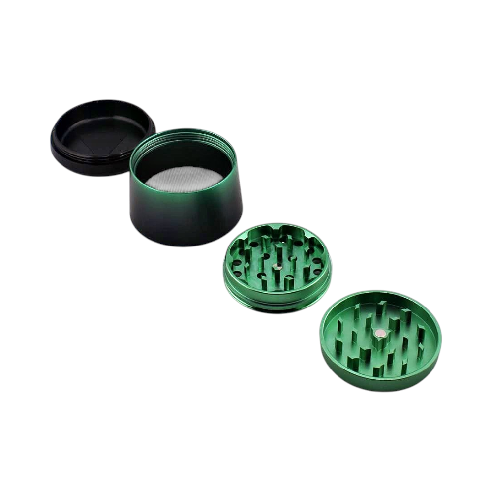 Chromium Crusher Line Metal Grinder-4 Piece-Green