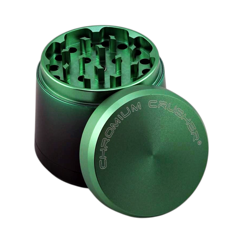Chromium Crusher Line Metal Grinder-4 Piece-Green