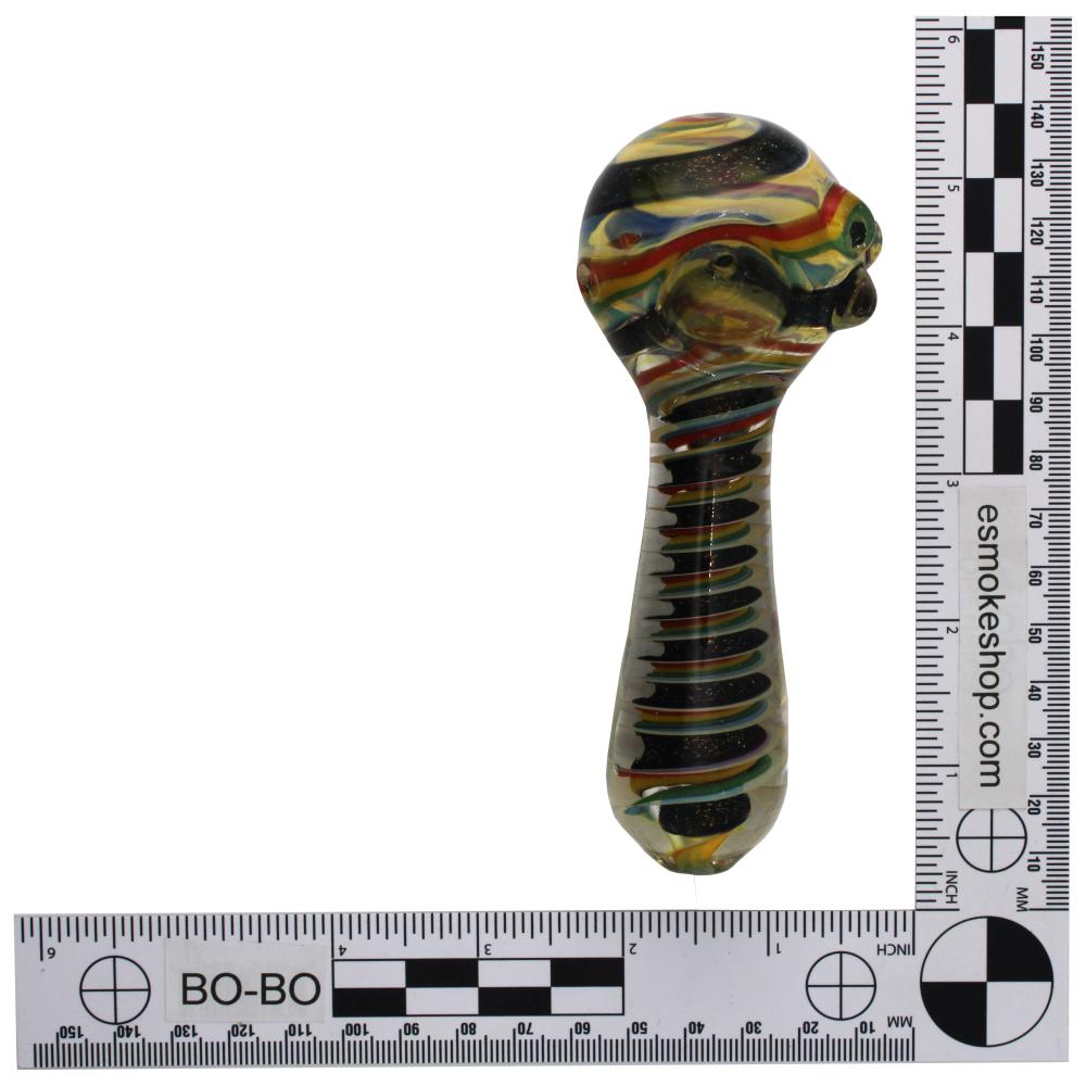 Citrine Glass Hand Pipe-Yellow