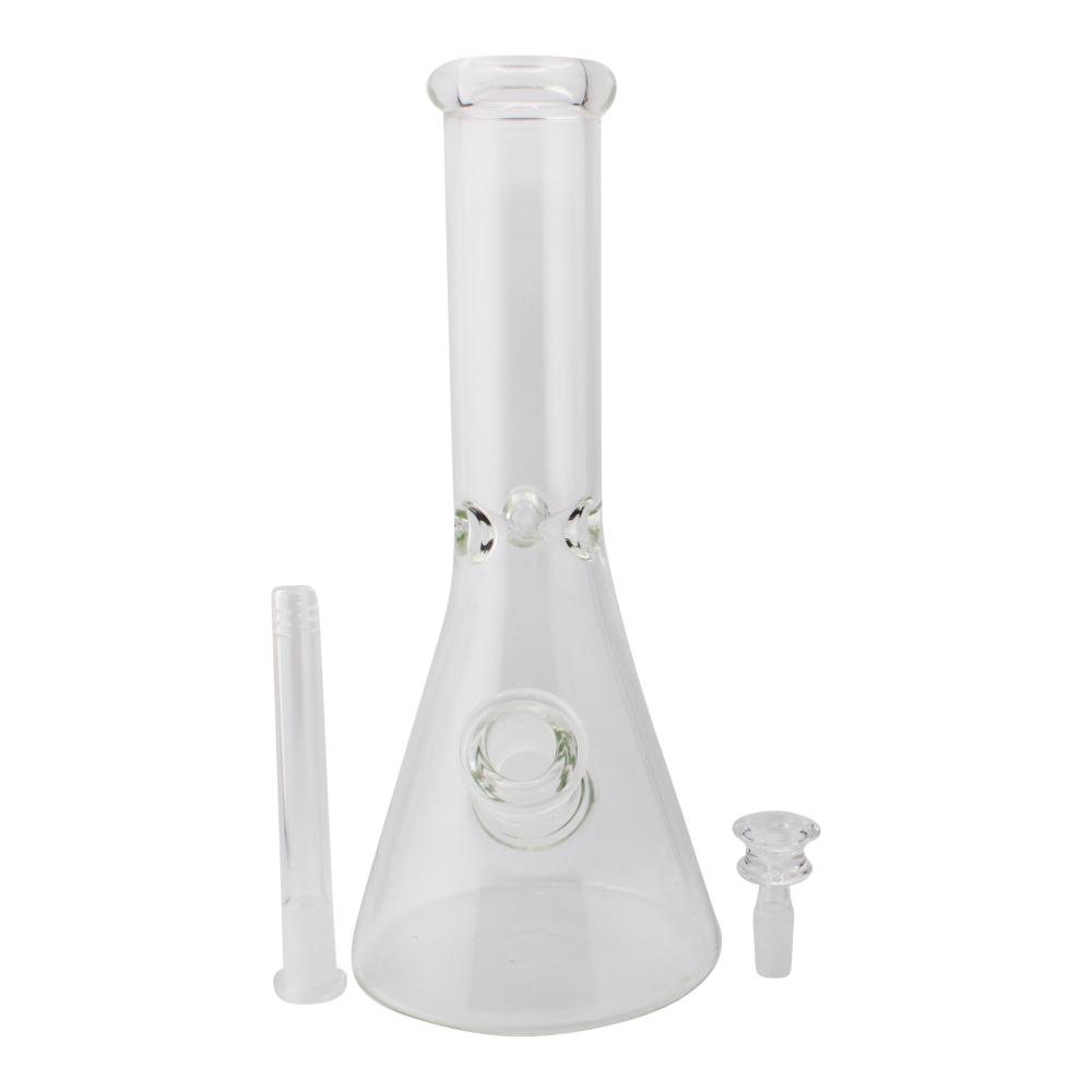 Clarity Beaker Water Pipe-Clear