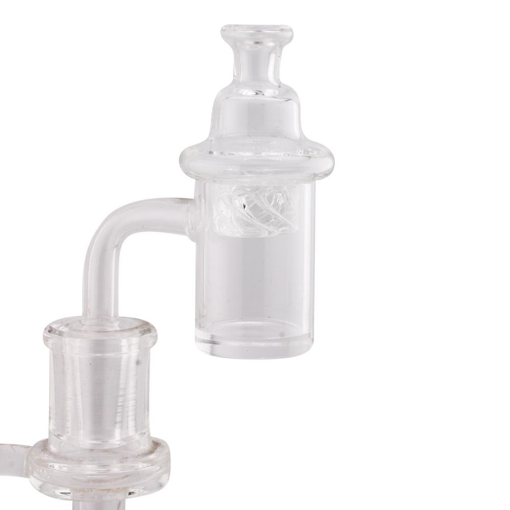Classic Design Glass Carb Cap-Clear