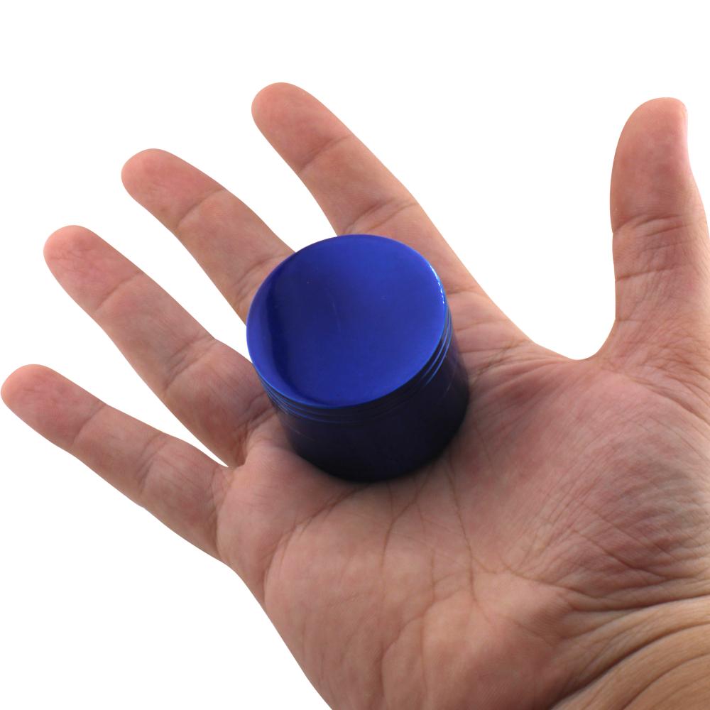 Classic Small Metal Grinder-4 Piece-Blue